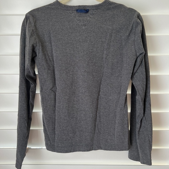 Dark grey Tommy Hilfiger long sleeve S/P - Picture 2 of 2